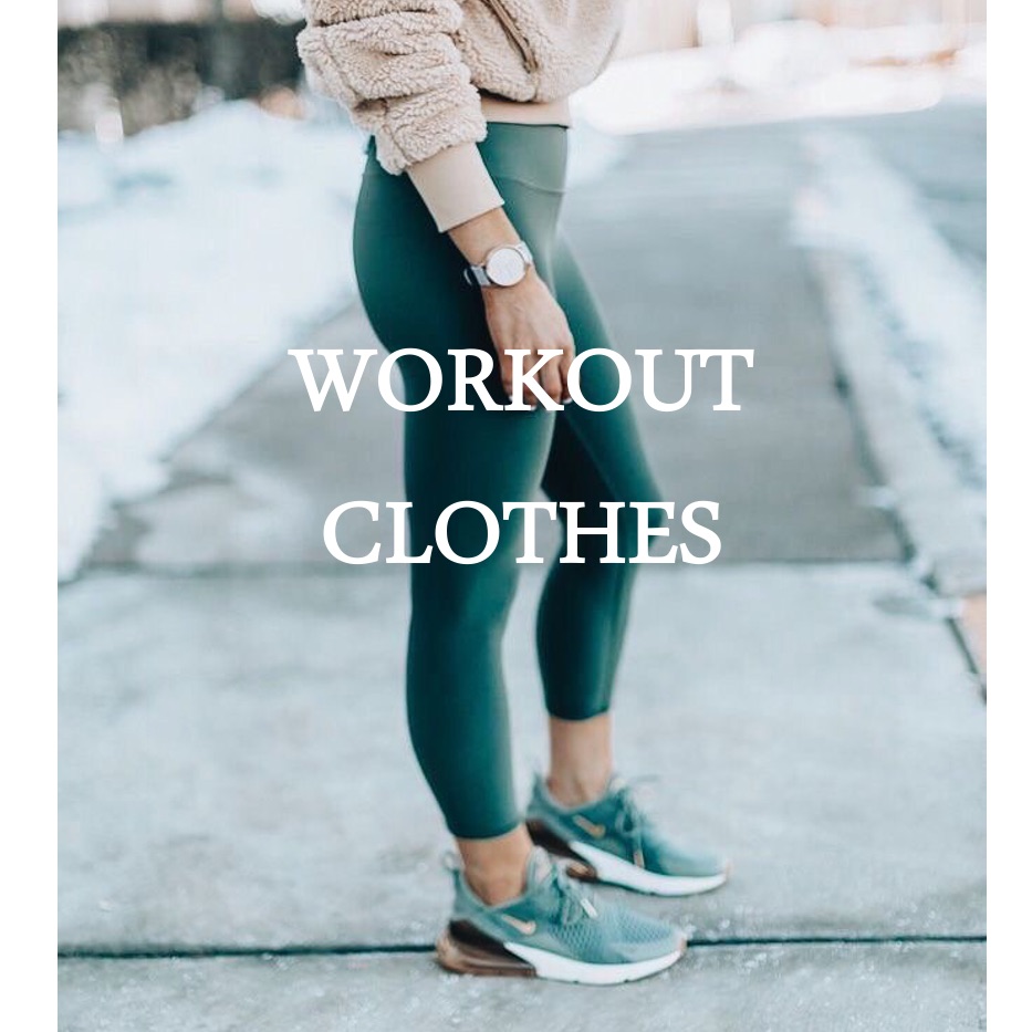 Workout Clothes Section!
